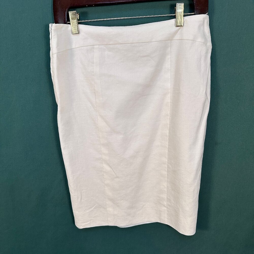 Joseph White Pencil Skirt